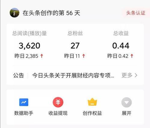 头条上哪些有收益的,这些有收益的生成项目，你了解多少？